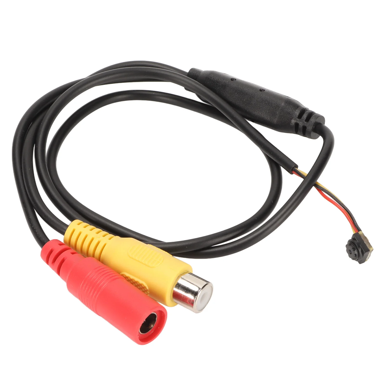 Mini Cámara de Seguridad CCTV PAL CVBS 6x6, 800 TVL CMOS Analógica, Cámara de Video para el Hogar con Salida AV