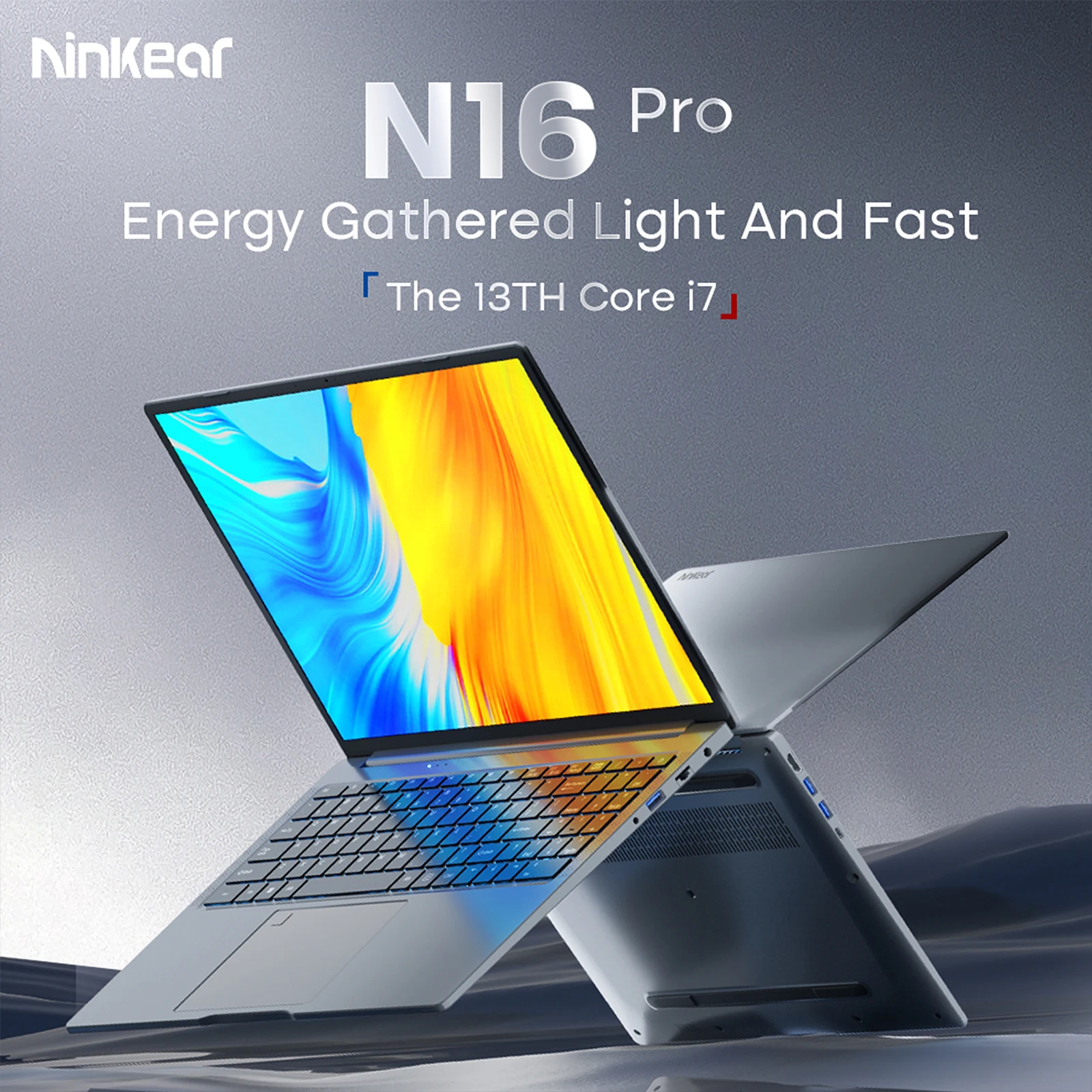 Ninkear 16 Inch Laptop Computer 165Hz IPS 32GB DDR4 1TB SSD Windows 11 Laptop w/ 13TH Gen Intel Core '' i7 processor WiFi6 BT5.0 6