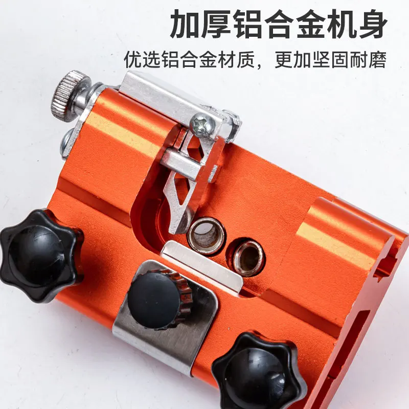 Chainsaw Chain Sharpening Jig,Chainsaw Sharpener Kit, Suitable Chainsaw Grinder Tool for All Kinds of Chain and Electric Saws