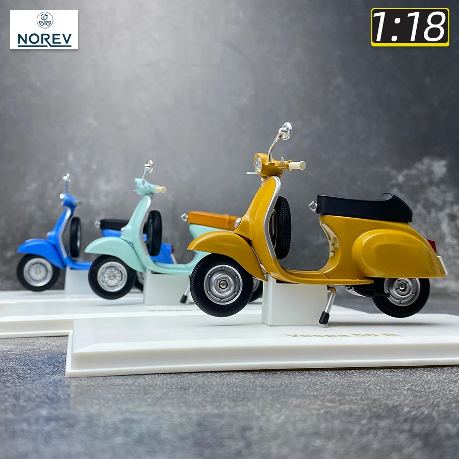 Norev 1/18 - Vespa 400 Jaune Pale - Miniature Collection - Occasion