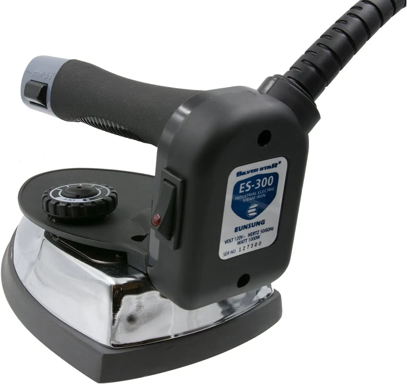 Feed Steam Iron ~ Silver star ES-300 6