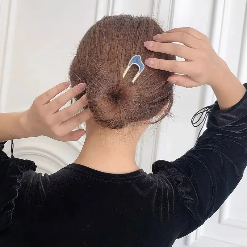 Hair Accessory U-shaped Fork for Women Jewelry