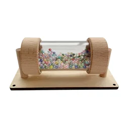 DIY Busy Board Accessories: Montessori-Inspired Sensory Lamps and Doorbell for Hands-On Learning and Color Recognition in Children (Rain sound tube)