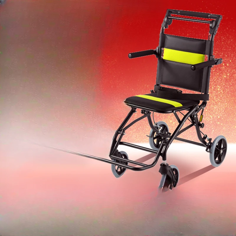 

Wheelchair cart folding light elderly special multi-functional light paralysis portable transport trolley 2000