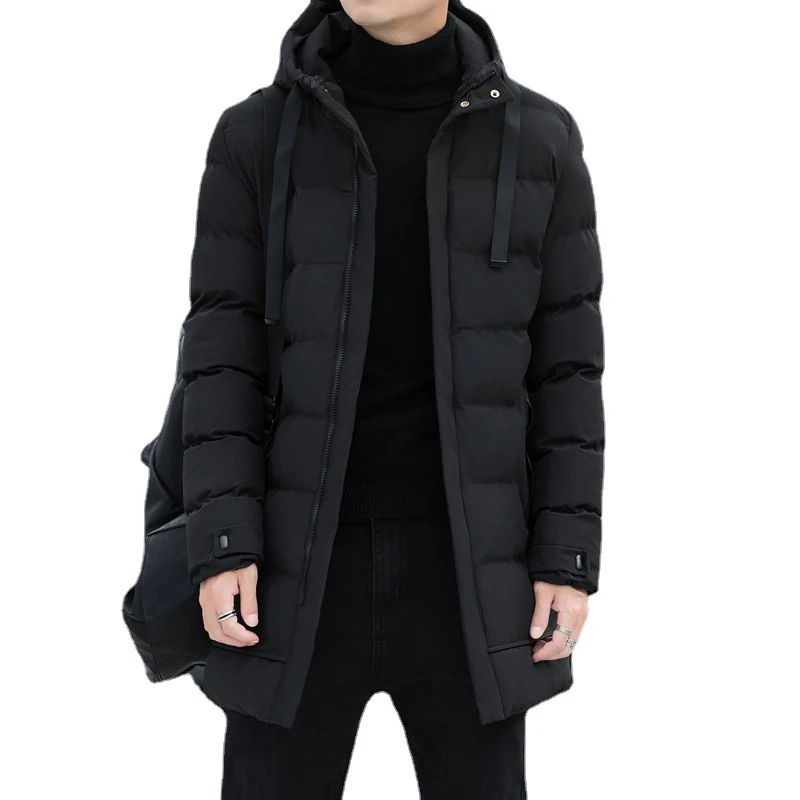  Abrigo de invierno para hombre, chaqueta acolchada con parkas  con capucha, chaqueta acolchada gruesa XL-10XL casual (color negro, talla:  3XL) : Ropa, Zapatos y Joyería