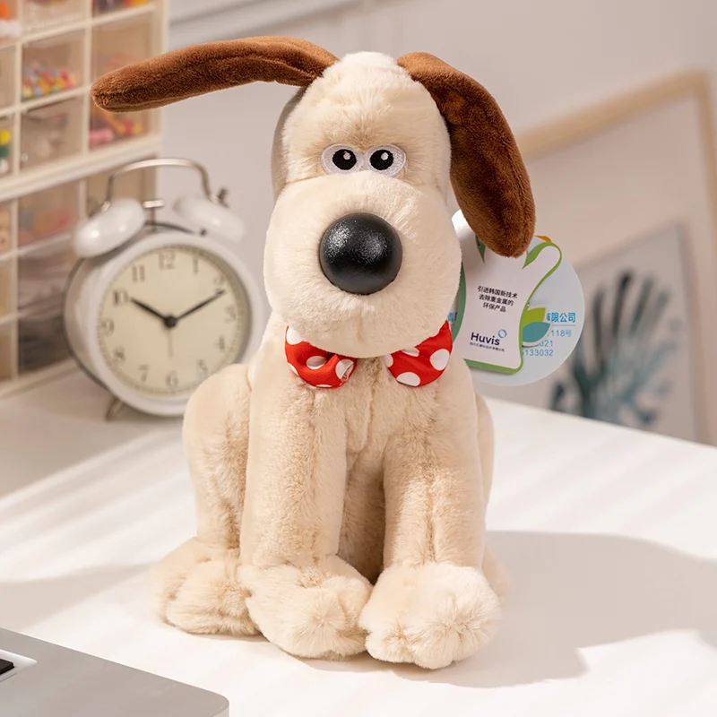 Original Wallace and Gromit Plush Toys Anime Cute Puppy Stuffed Dolls Kawaii Home Decor Bag Pendant Key Chain Kid Birthday Gift