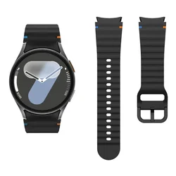 Premium Silicone Watch Strap - Universal Fit for Galaxy 6-6 Classic (Black B)