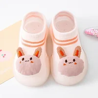 New Spring Indoor Cooling Baby Floor Socks Baby Toddler Shoes and Socks Soft Bottom Children's Non-slip Floor Shoes 1 3
