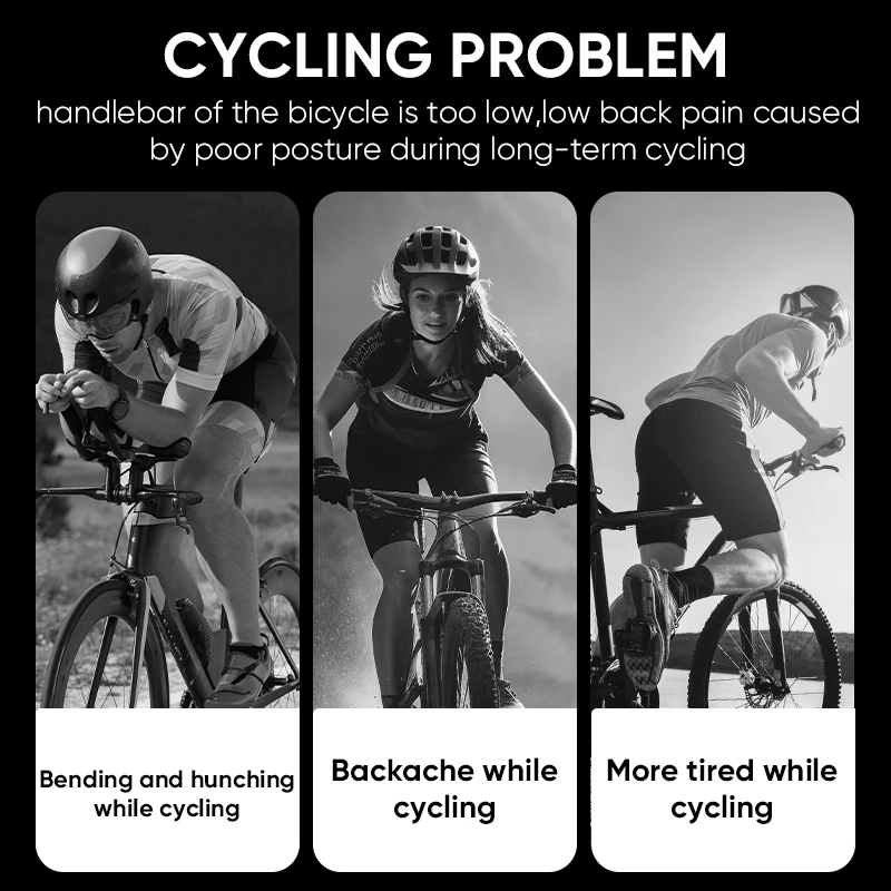 Aluminum Alloy Bike Stem Extender 3