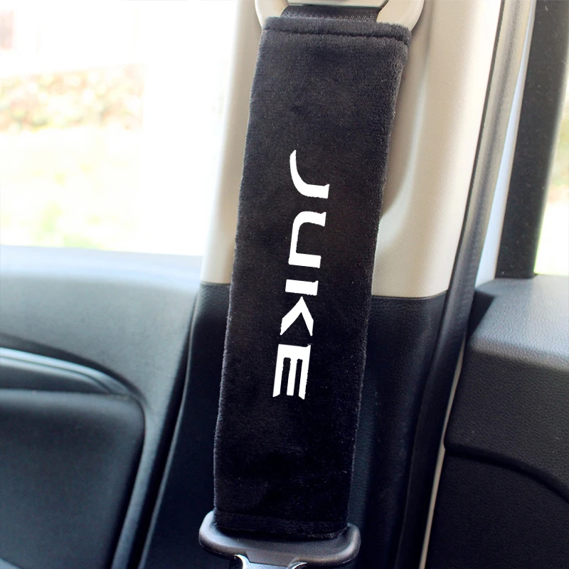 2개 부드럽고 편안한 자동차 안전벨트 쿠션 자동차 어깨 패드 안전벨트 닛산 주크 F15 F16 2010-2014 2015-2021용