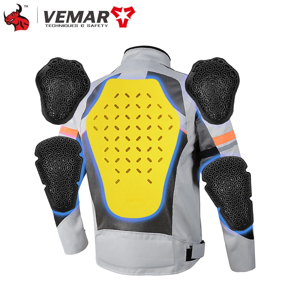 Ce Certified Motorcycle Back Protector Universal Motorcycle Shoulder And Elbow Protection Soft Armor Equipment