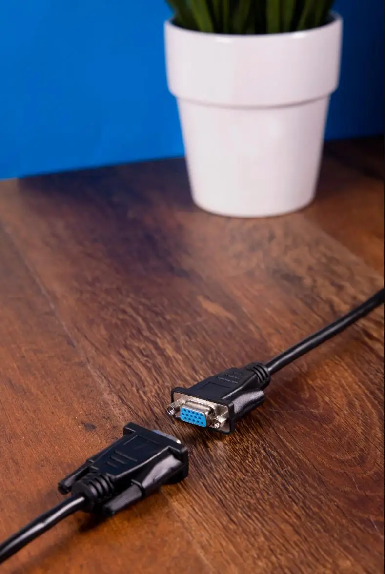 VGA Cable VGA Extension cable 23CM Short VGA female to female Extension Cord Passive Extender For PC laptop Monitor