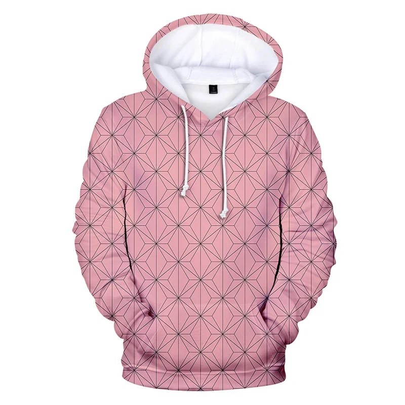 Demon Slayer Kimetsu No Yaiba 3d Hoodies Pullover Costume Cosplay Men Women Hoodie Long Sleeve Harajuku 3D Hooded Sweatshirt Top