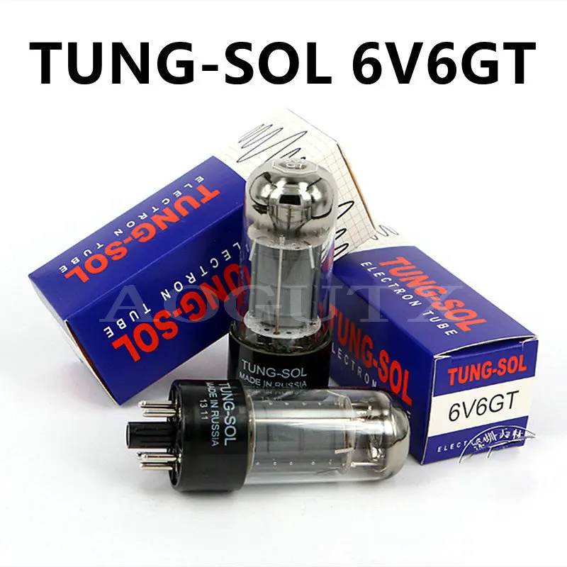 TUNG-SOL 6V6 6V6GT Vacuum Tube Replaces 6P6P 6N6C CV511 HIFI Audio Valve Electronic Tube Amplifier Kit DIY Match Quad Aogutx 5