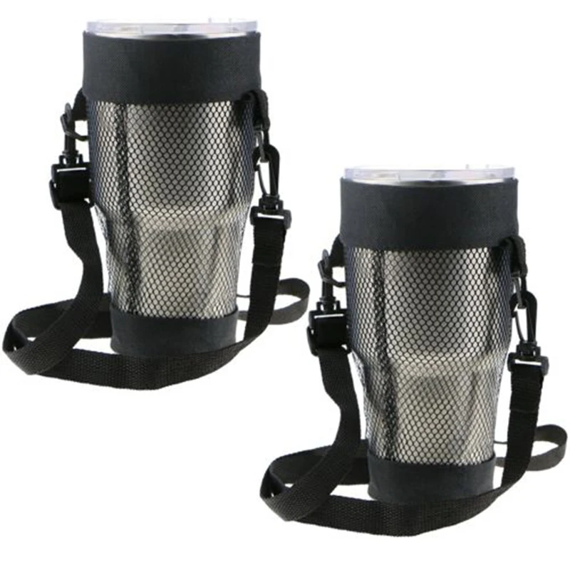Holder Holder Bag Bag Cup Carry For Walking Protect Activities Black Carry Insulated Cover Mesh Net Outdoor