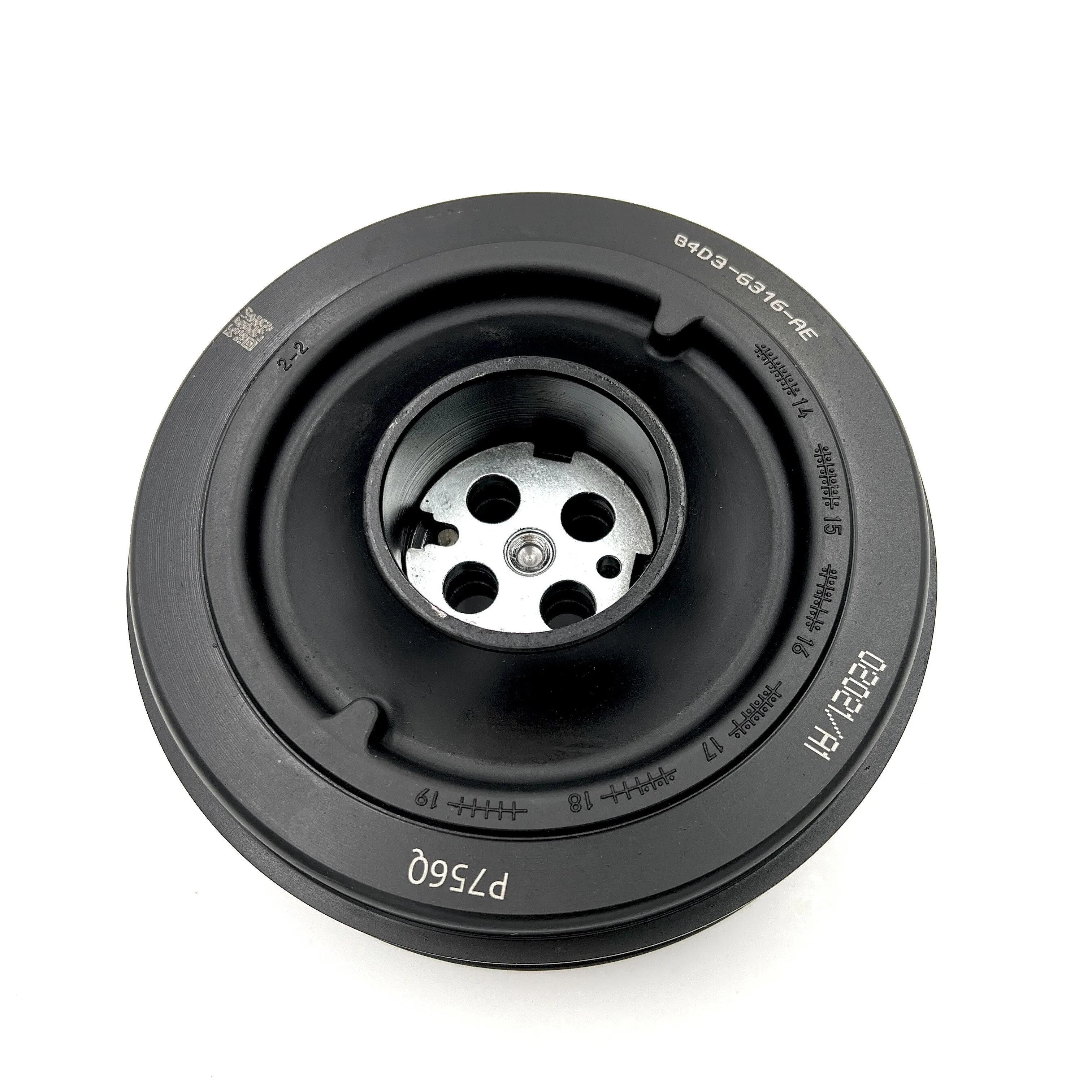 Puleggia Albero Motore Lr074072 Lr113860 Per Land Rover Defender Discovery 5 Discovery Sport Range Rover Vogue Velar Evoque Aj200