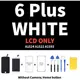 6P White LCD Only