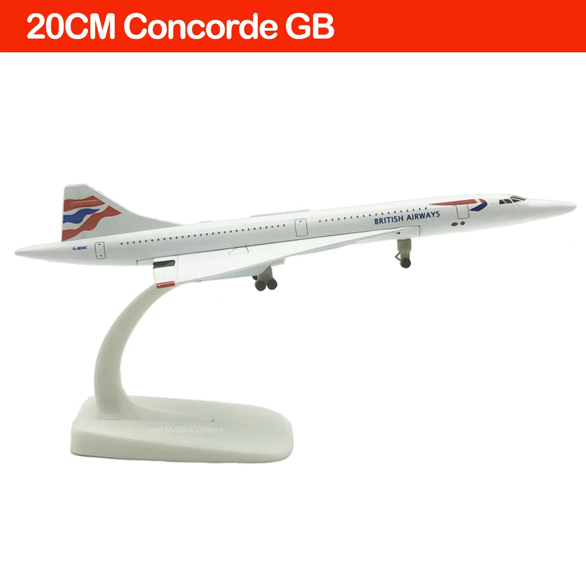 20cm Diecast Antonov An-225 Mriya Airplane Model - 1/400 Scale Collectible Gift