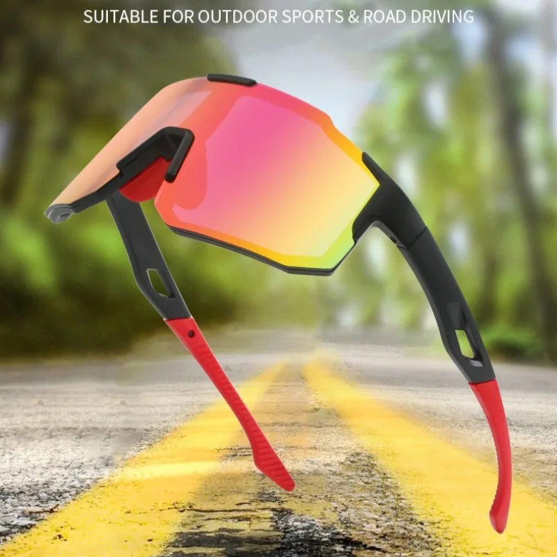 Fahrradbrille Sonnenbrille für Männer Frauen Radfahren Sonnenbrille Brille Outdoor Sport Sonnenbrille