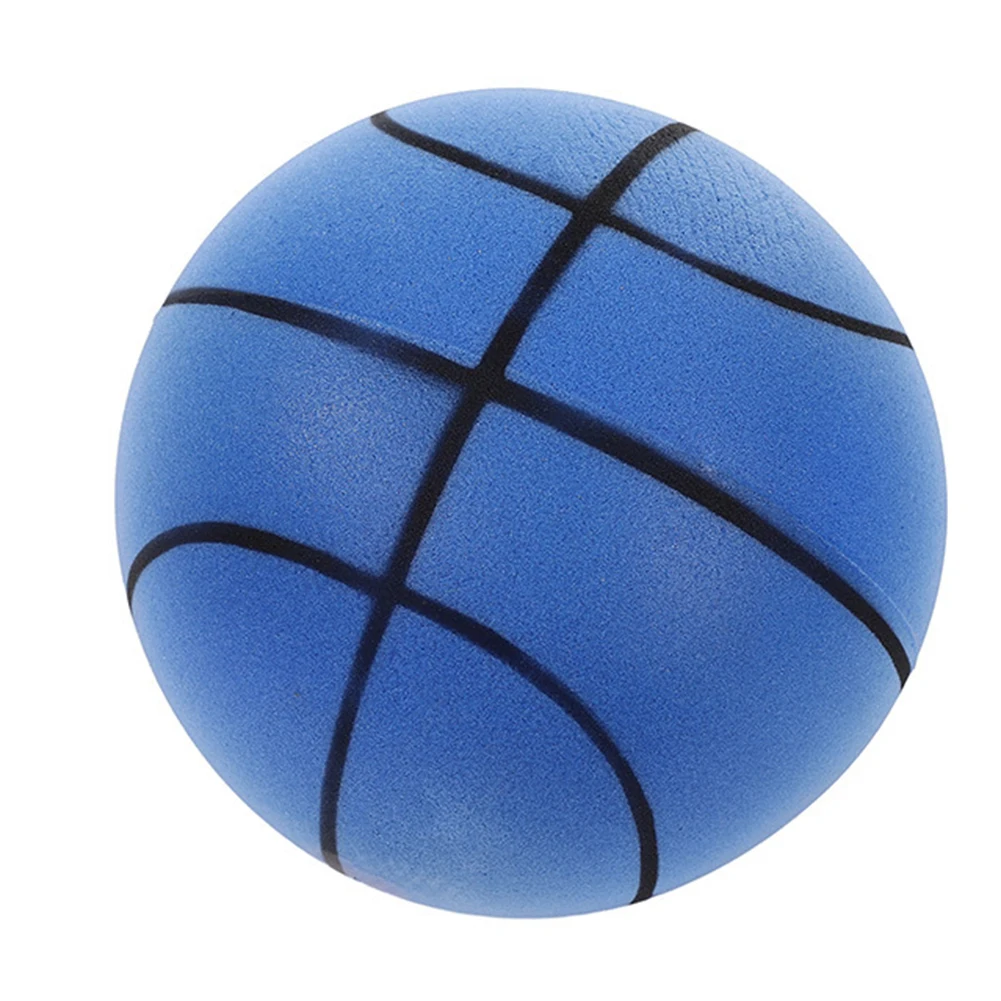 Basketball Balls Diameter 21/18/24cm Silent Basketball Foam Sports Ball Indoor