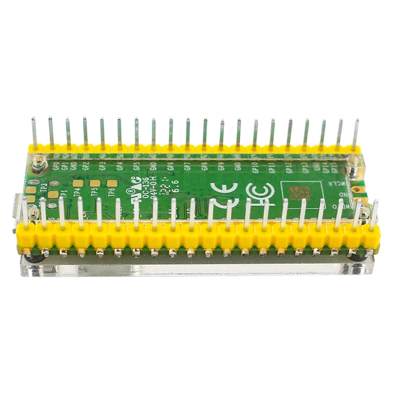 Raspberry Pi Pico Hülle Acrylschale Transparente Hülle für Pico Board RP2040 Mikrocontroller Mikrocomputer Pico W/Pico 2/Pico 2W – Detail 5