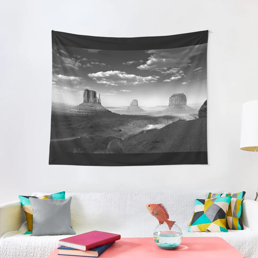 

Monument Valley in Black & WhiteTapestry Christmas Decorations For Home 2022 Room Design