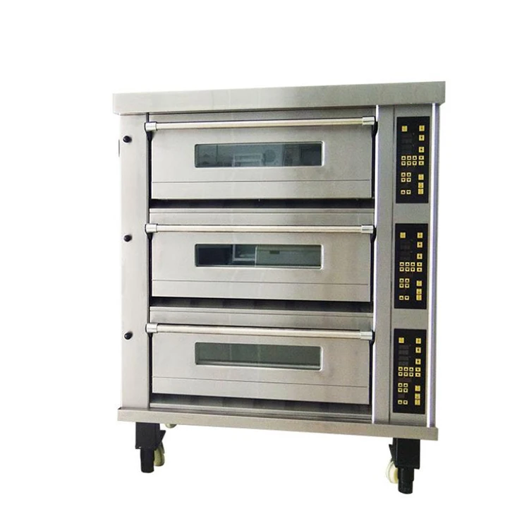 Professional Commercial Kitchen Bakery Bread Making Machine Bakery Equipment Pizza Oven Electric Toaster Oven 4