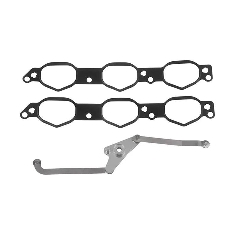 

Intake Manifold Air Flap Runner Lever And Gaskets Silver 2721402401 2721402201 For Mercedes Benz M272 W203 C216 C209 C207 W201