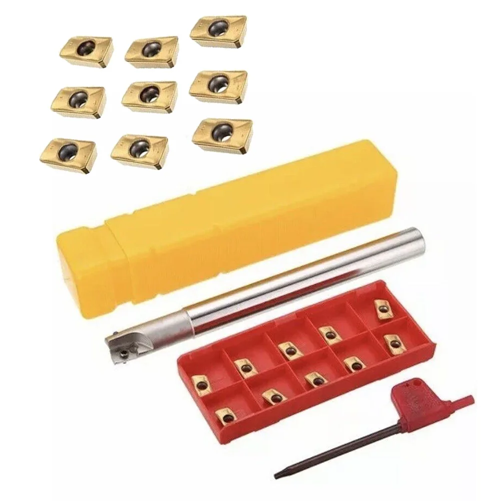 

300R C14-14-150 CNC Lathe Turning Tool Holder Bar 10pcs APMT1135PDER Inserts Kit For Semi-finishing CNC Turning Tool Parts