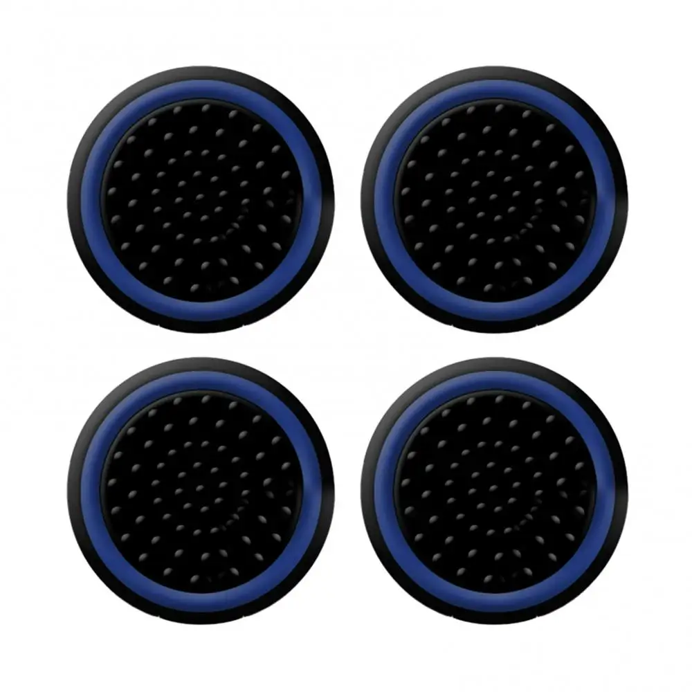 Enhanced Non-Slip Silicone Thumbstick Grip Caps - Set of 4
