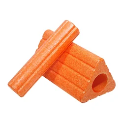 Enhanced Yoga Brick: High - Density Triangle Block for Back Support and Muscle Relaxation (Orange)