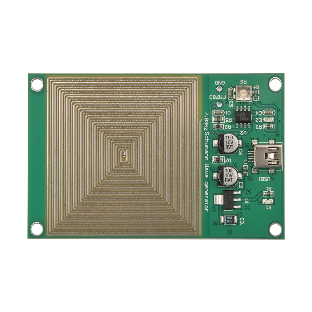 FM783 Schumann Wave Ultra-low Frequency Pulse Square Wave Generator 7.83HZ Wave Generator Board for Sleep with USB Cable 6