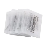 100 aiguilles de perçage jetables en acier 316 pour nombril, téton, oreille, nez, lèvres, kit de fournitures de tatouage et de bijoux de piercing corporel 3