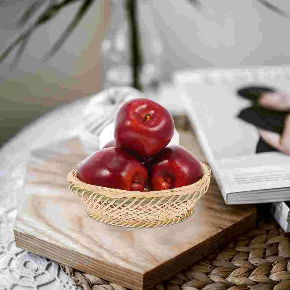 Simulation Red Snake Fruit Model 6 Pcs Foaming Apples Foams Christmas Decor Artificial Centerpieces Props Fake artificial plants artificial fruits and vegetables