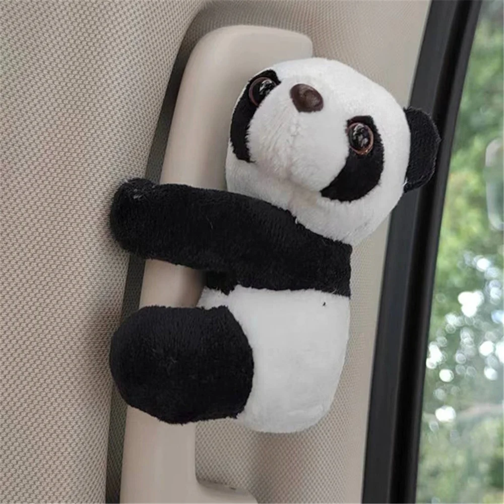 1X 10CM Panda Decoration Toy , Clip Holder Panda Plush Doll