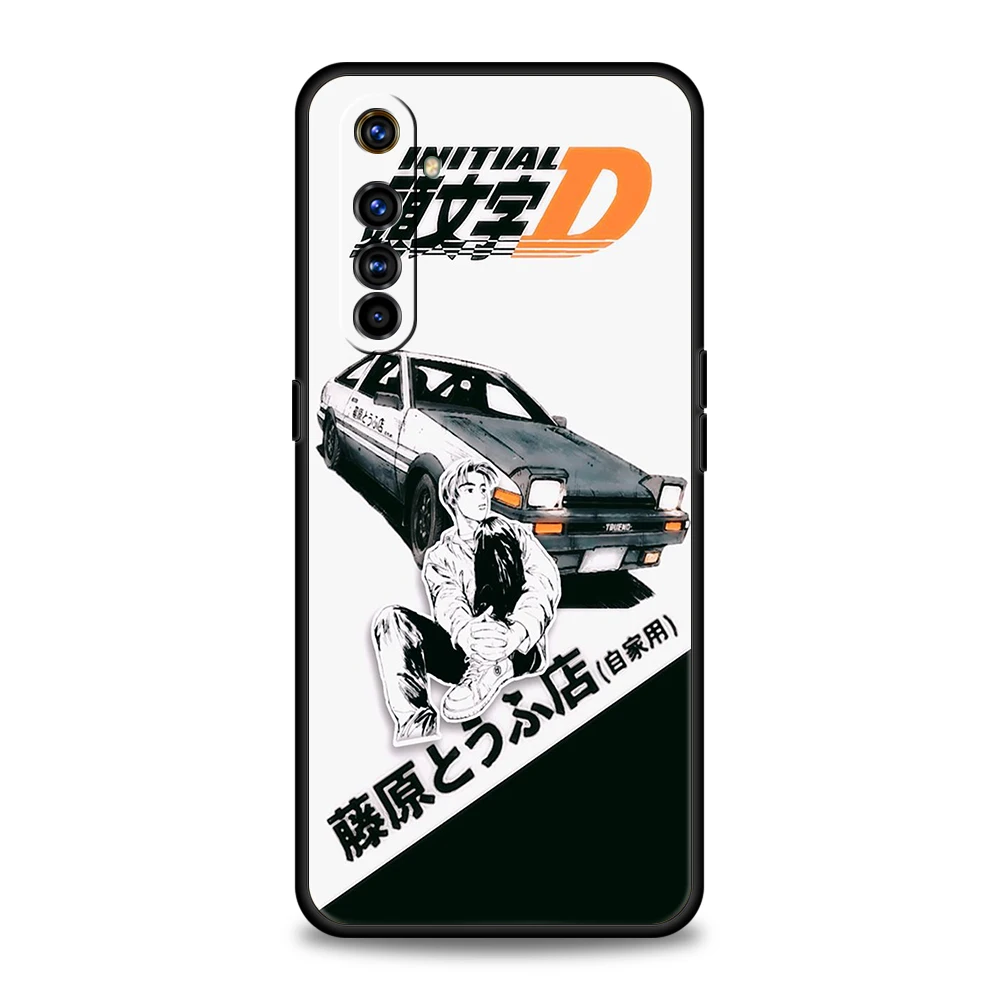 Initial D AE86 Themed Silicone Phone Case Cover