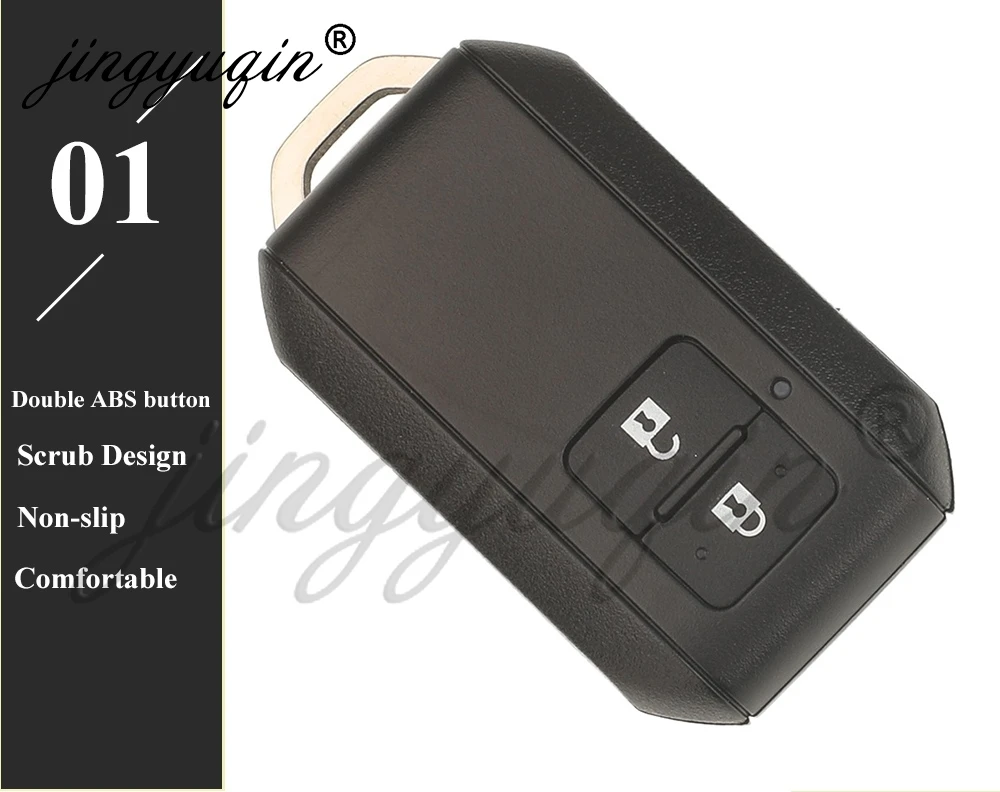 jingyuqin Auto-Fernbedienungsgehäuse für Suzuki Baleno Swift Ignis Ertiga Wagon R 2017-2025 2/3/4 Tasten Ersatz-Schlüsselgehäuse – Detail 6
