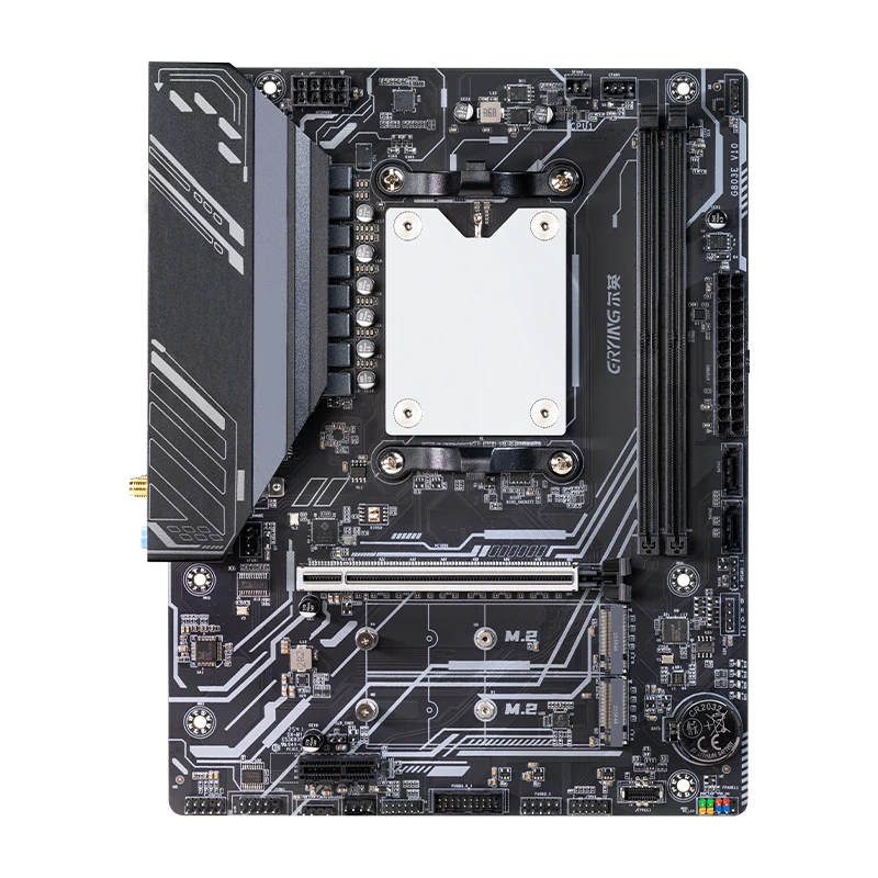 ERYING M-ATX AMD Ryzen9 7940HX Onboard CPU Motherboard Kit AM5
