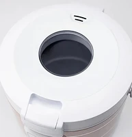 ARIER 12V 24V 220V Mini cuiseur à riz voiture camion soupe vapeur chauffage boîte à déjeuner repas chauffage plus chaud 3L pour Camping menu russe 3