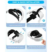 TRANSNOVO Adjustable Head Strap Compatible with Oculus Quest 2 and Meta Quest 2 Comfortable and Ergonomic VR Accessory for Enha - Image 6