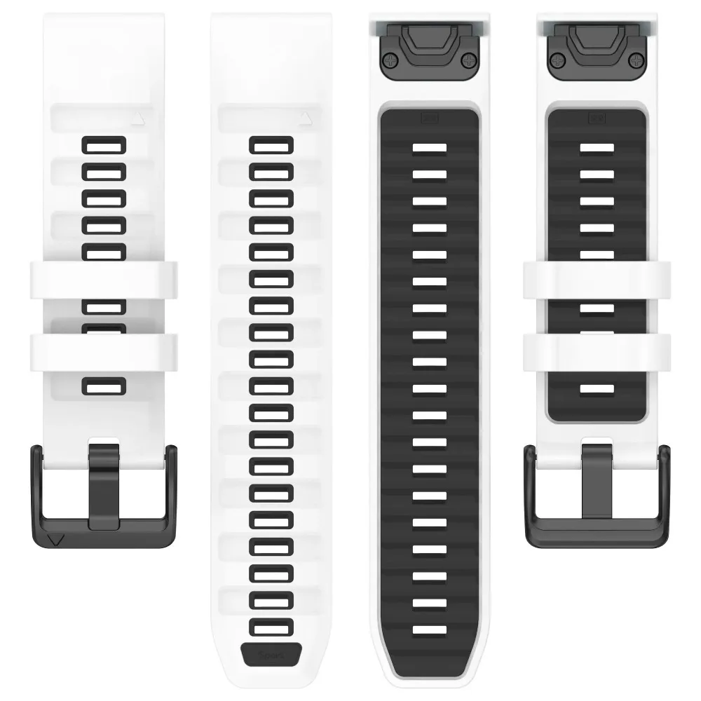 Versatile Quick Fit Silicone Strap for Smartwatches (26/22/20mm)