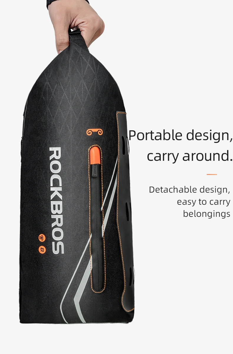 frame bag details