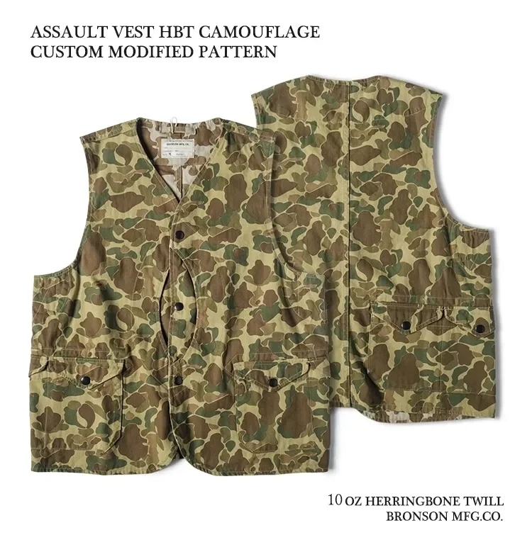 80’s PENDLETON PEN WEST HUNTER CAMO VEST Vintage Portuguese military army lizard camo shooting