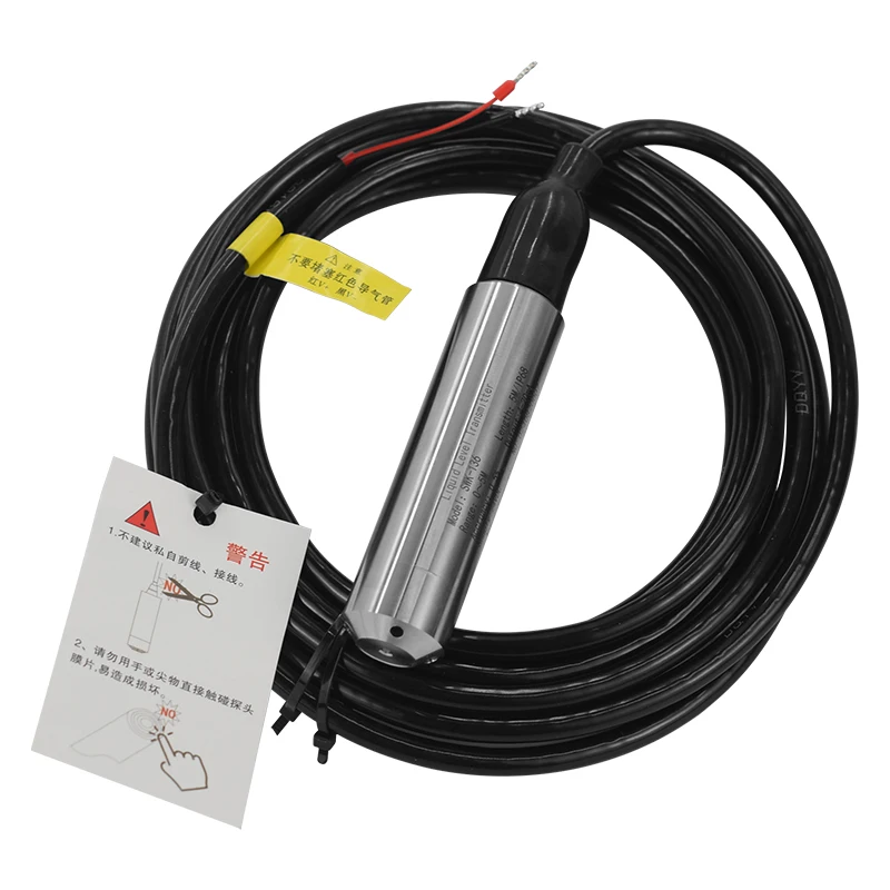 Smart Water Level transmitter 0-500M Range 4-20mA 0-5V 0-10V RS485 Output Liquid Tank Liquid Depth Hydrostatic Level Sensor