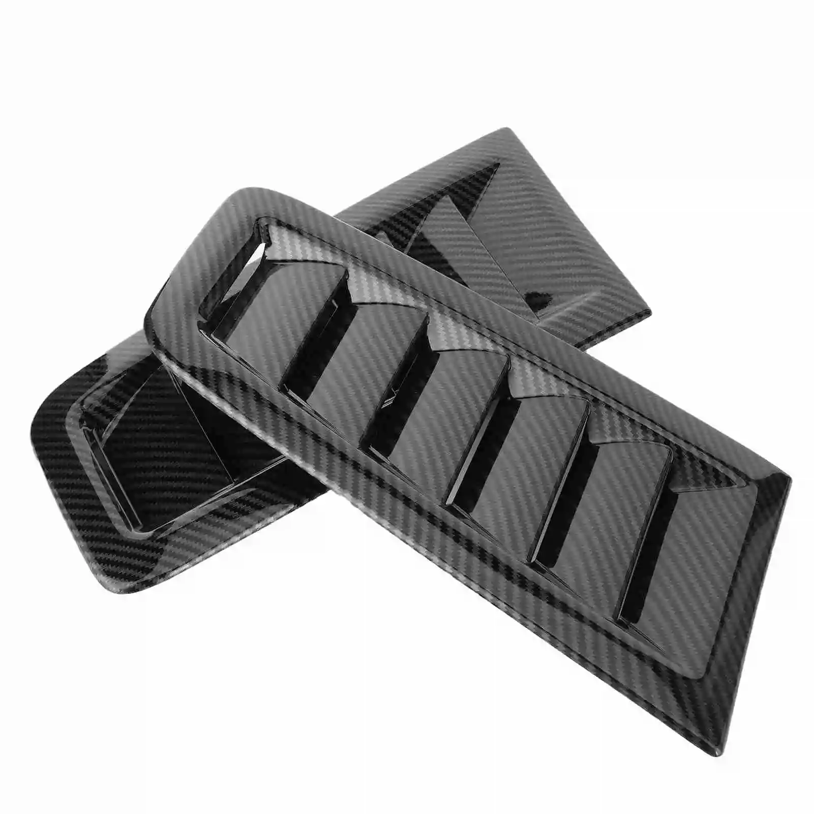 2PCS Hood Vents Focus RS MK2 Style Universal Solid Durable Hardened ABS hood vents