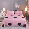 Kawaii Cow Printed Sheets Students Dormitory Skin Friendly Leisure Newest Cover Sabanas College Bedroom Washed Simple Adults Ins 2
