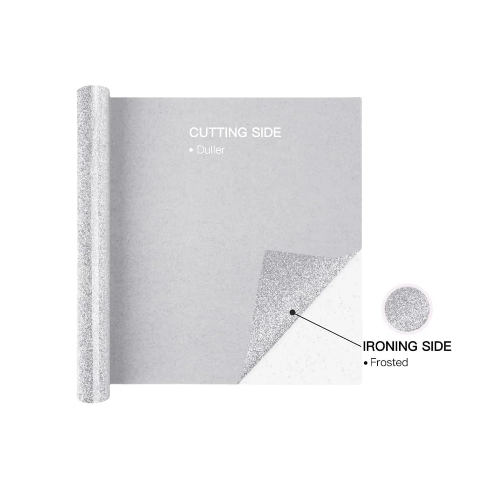 Glitter 3D Shimmer Puff Heat Transfer Vinyl