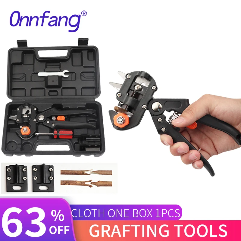 

Onnfang grafting cutting tool set Plant Grafting machine Garden fruit tree pruning shears sciss