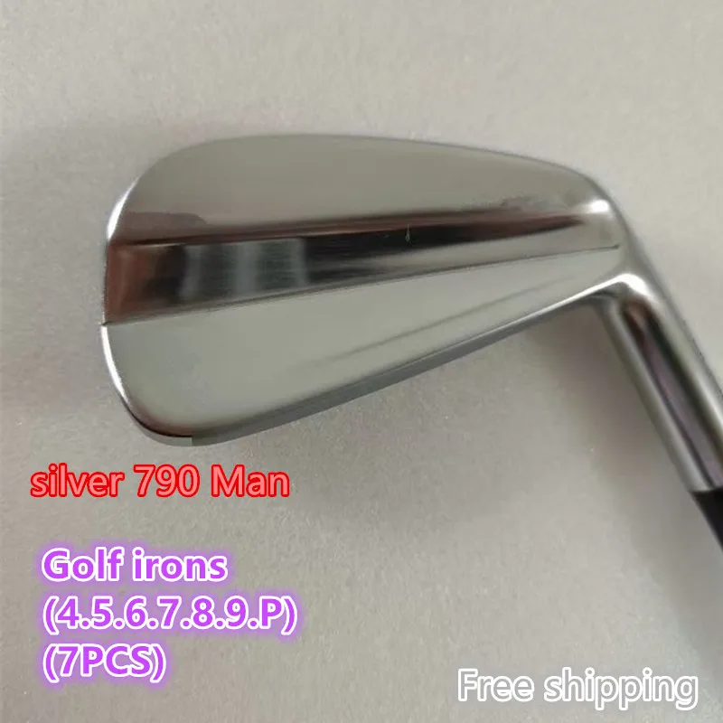 Mens Golf Club 4th Silver 790 Golf Clubs Iron Set 790 4-9P 7Pcs Forged With Steel/Graphite Shaft With Head Covers