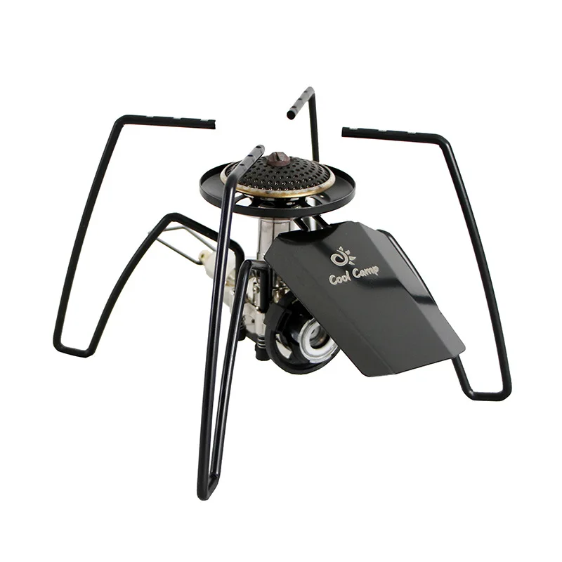 

Camping Spider Stove For SOTO ST310 Stove Foldable Portable Furnace Head Black Spider Stove Camp BBQ Stove Gas Furnace